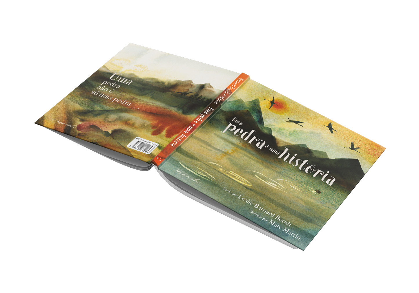 Uma pedra é uma história, Leslie Barnard Booth & Marc Martin