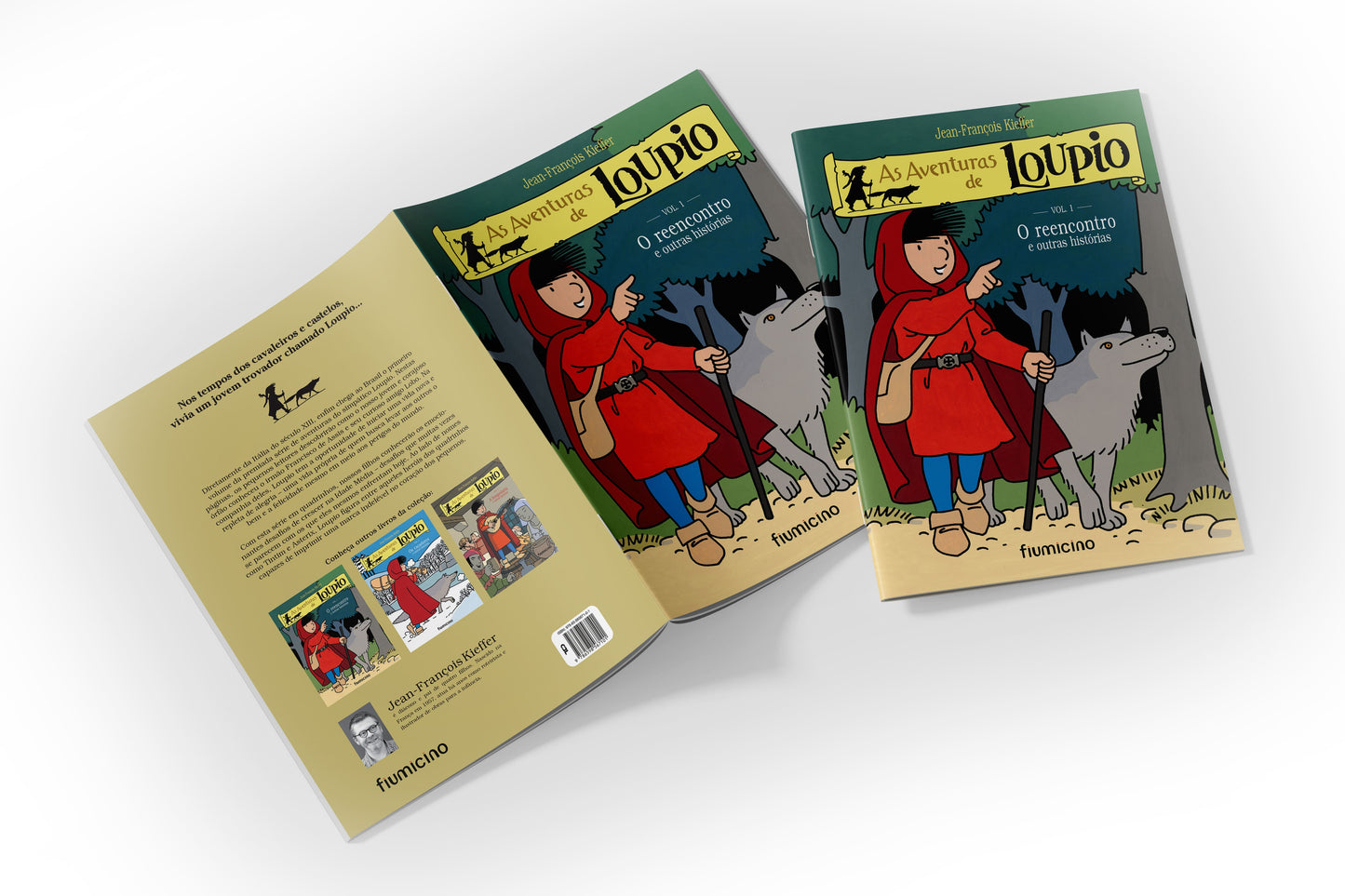 As aventuras de Loupio, vol. 1: O reencontro e outras histórias, Jean-François Kieffer