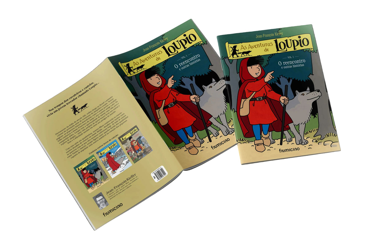 As aventuras de Loupio, vol. 1: O reencontro e outras histórias, Jean-François Kieffer