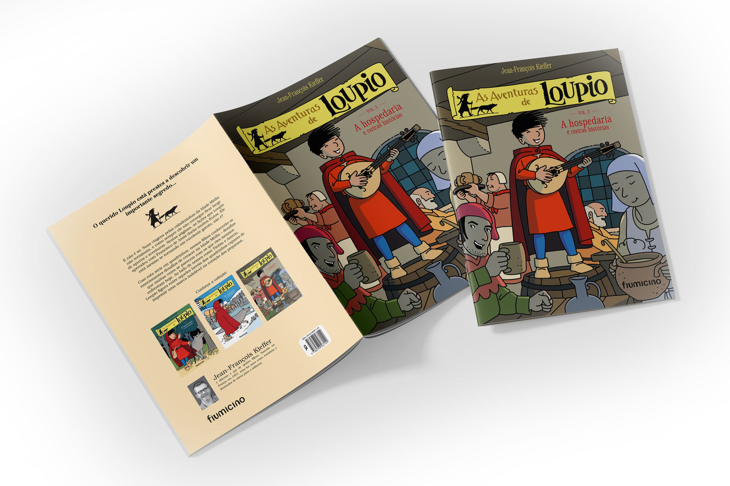 As aventuras de Loupio, vol. 3: A hospedaria e outras histórias, Jean-François Kieffer