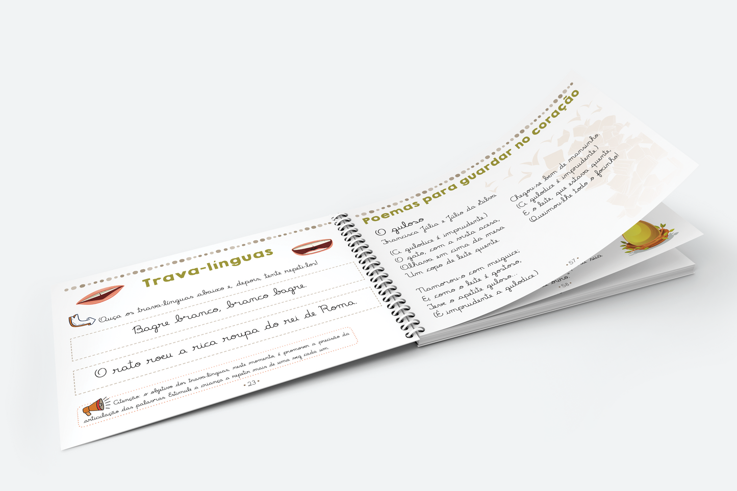 Meu caderno de alfabetização: volume 1, em .pdf