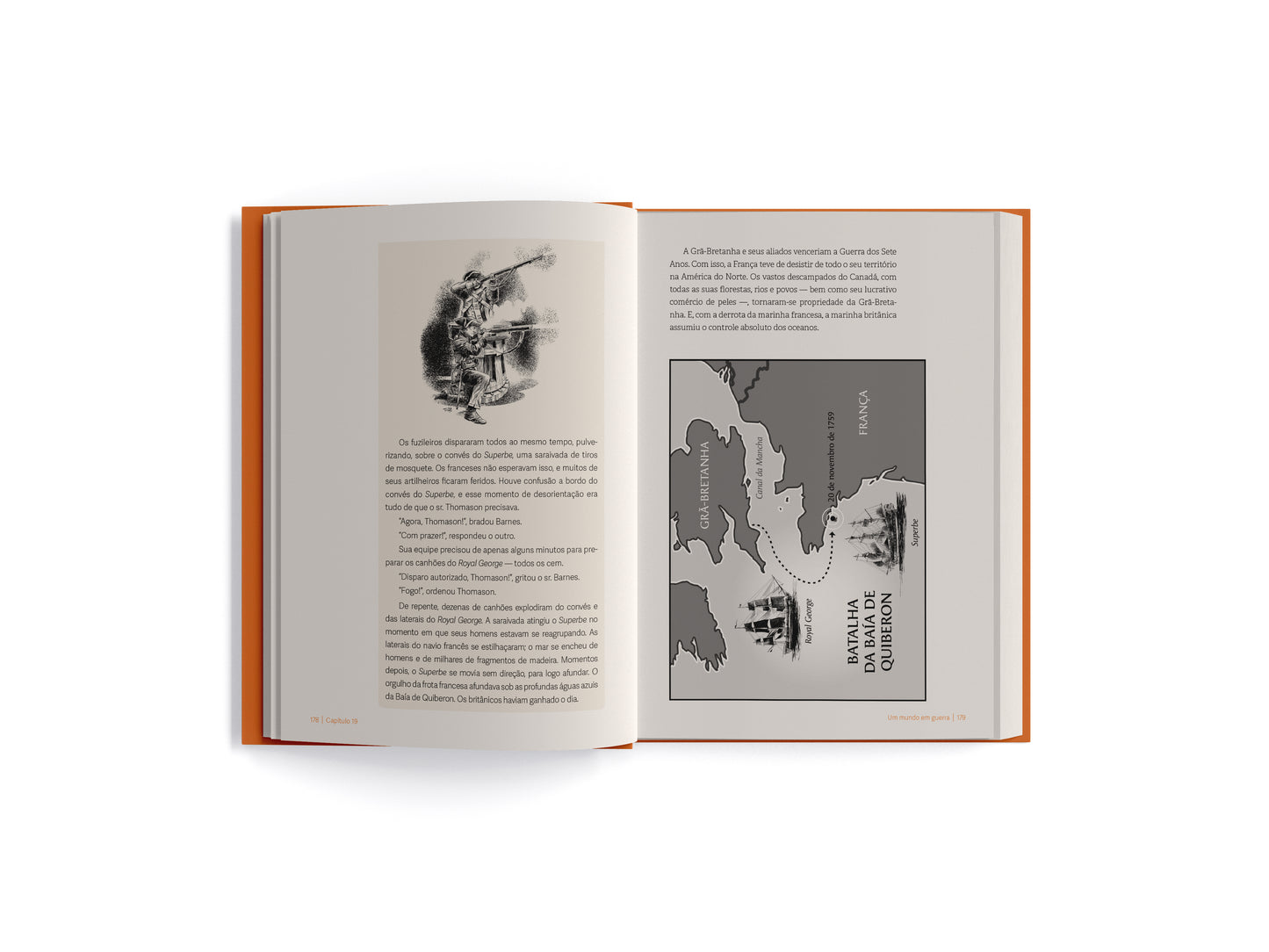 História da civilização, 3 vols., Phillip Campbell