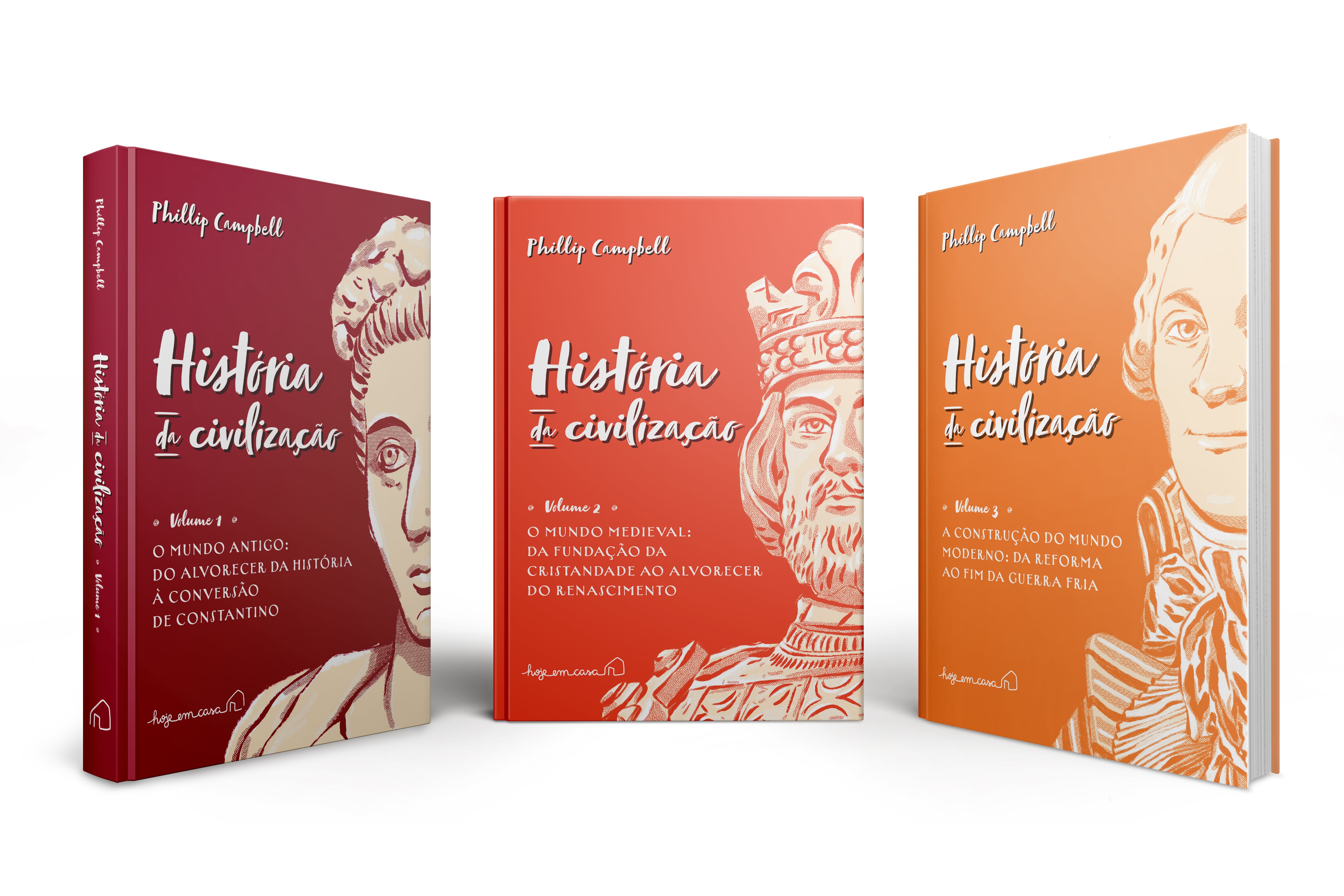 História da civilização, 3 vols., Phillip Campbell – Hoje, em Casa