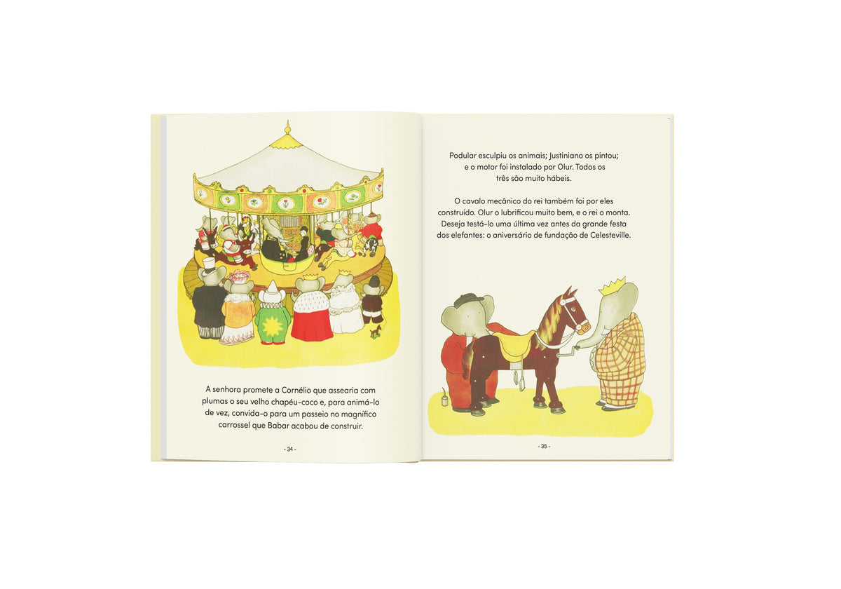Babar Reri O rei Babar, Jean de Brunhoff – Hoje, em Casa