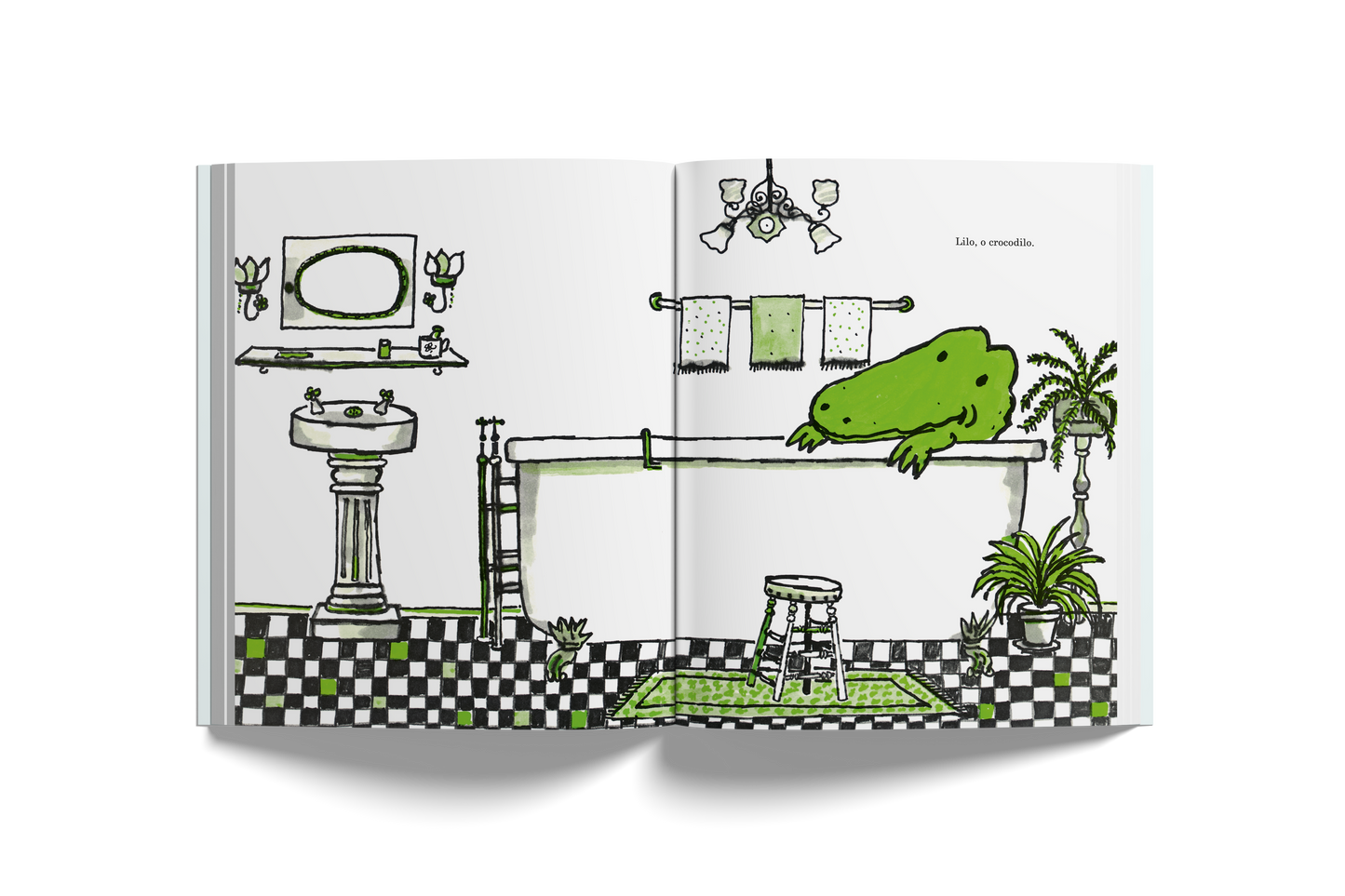 Lilo, Lilo, crocodilo, Bernard Waber