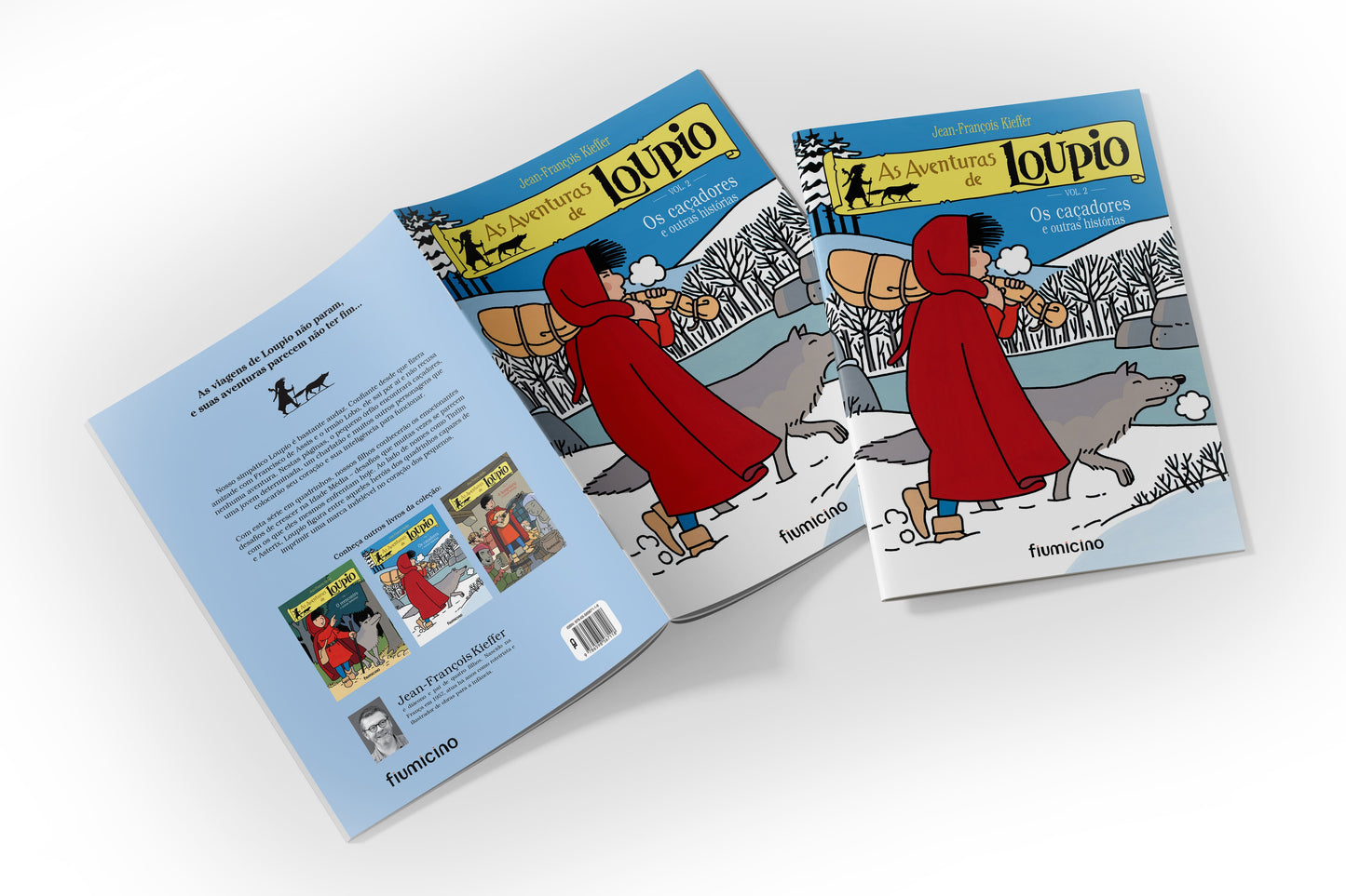 As aventuras de Loupio, vol. 2:  Os caçadores e outras histórias, Jean-François Kieffer