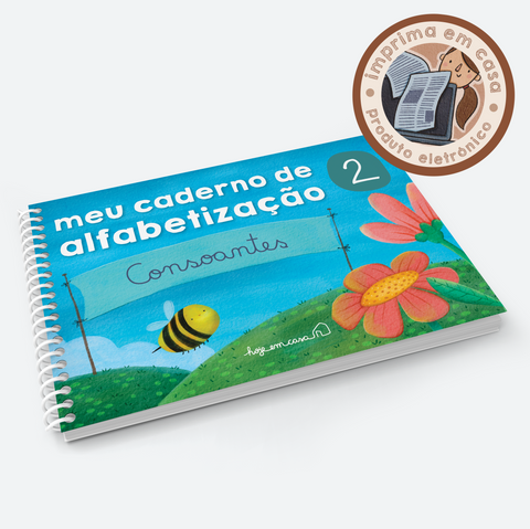 Meu caderno de alfabetização: volume 2, em .pdf