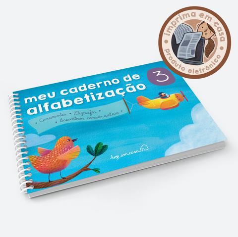 Meu caderno de alfabetização: volume 3, em .pdf