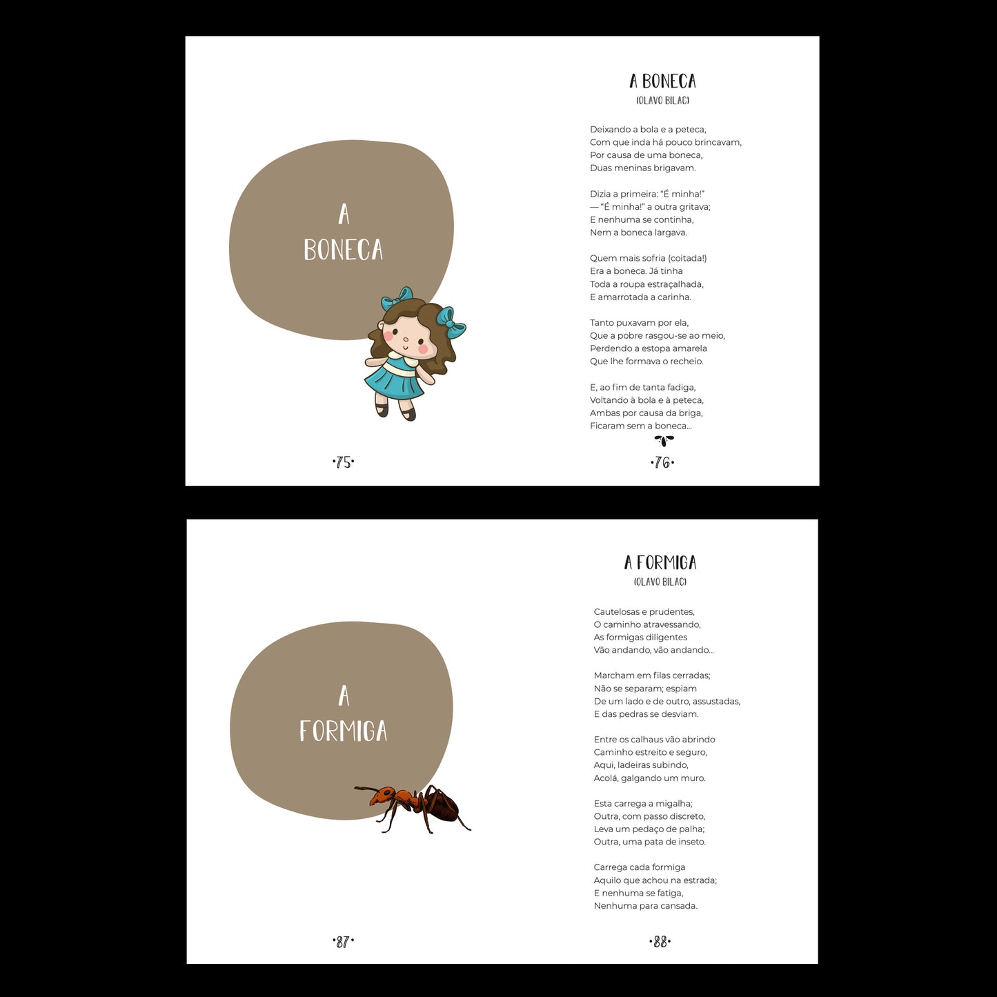 Caligrafia com poesia, em .pdf