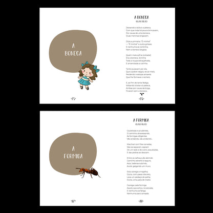 Caligrafia com poesia, em .pdf